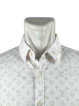 Louis Vuitton Monogram White Long Shirt 2