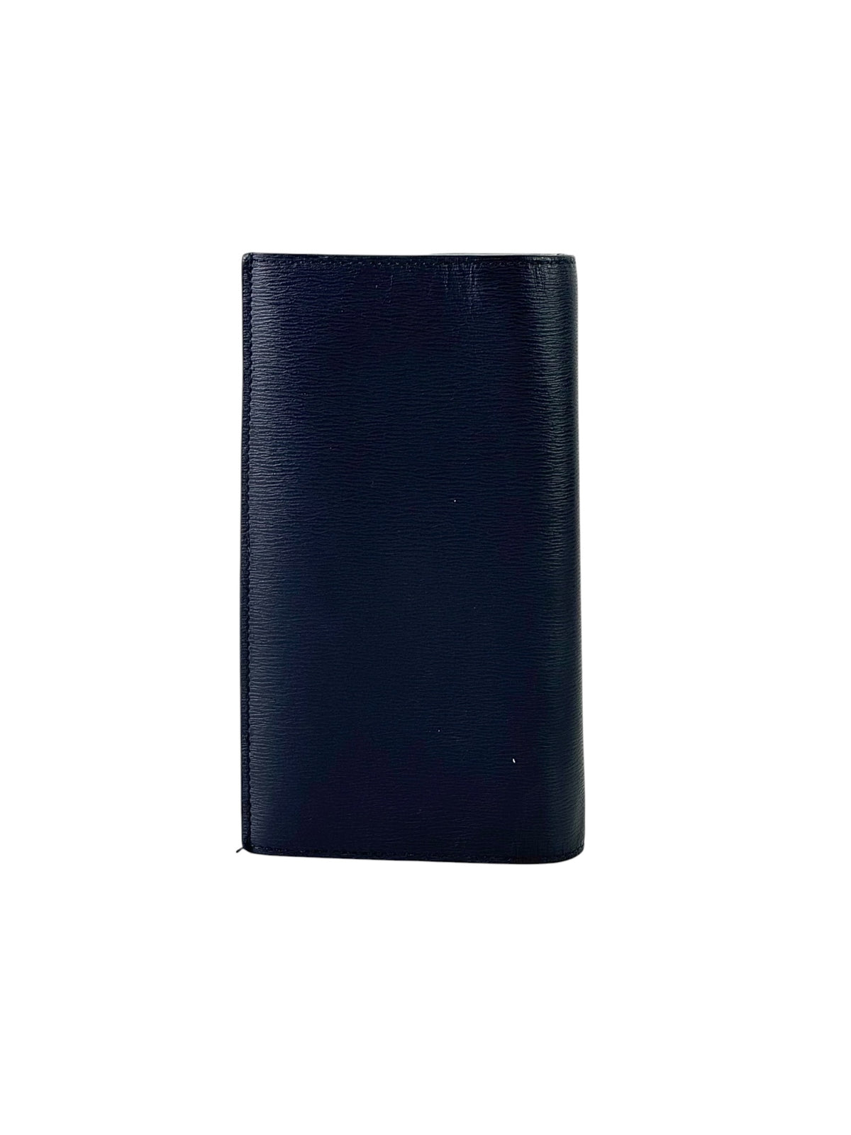 Bally Essentials Multiple Pocket Coin Black Long Wallet
