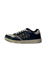 Christian Dior B27 Oblique Jacquard Blue Sneakers 3