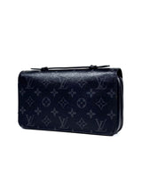 Louis Vuitton Eclipse Monogram Zippy Travel Wallet 3