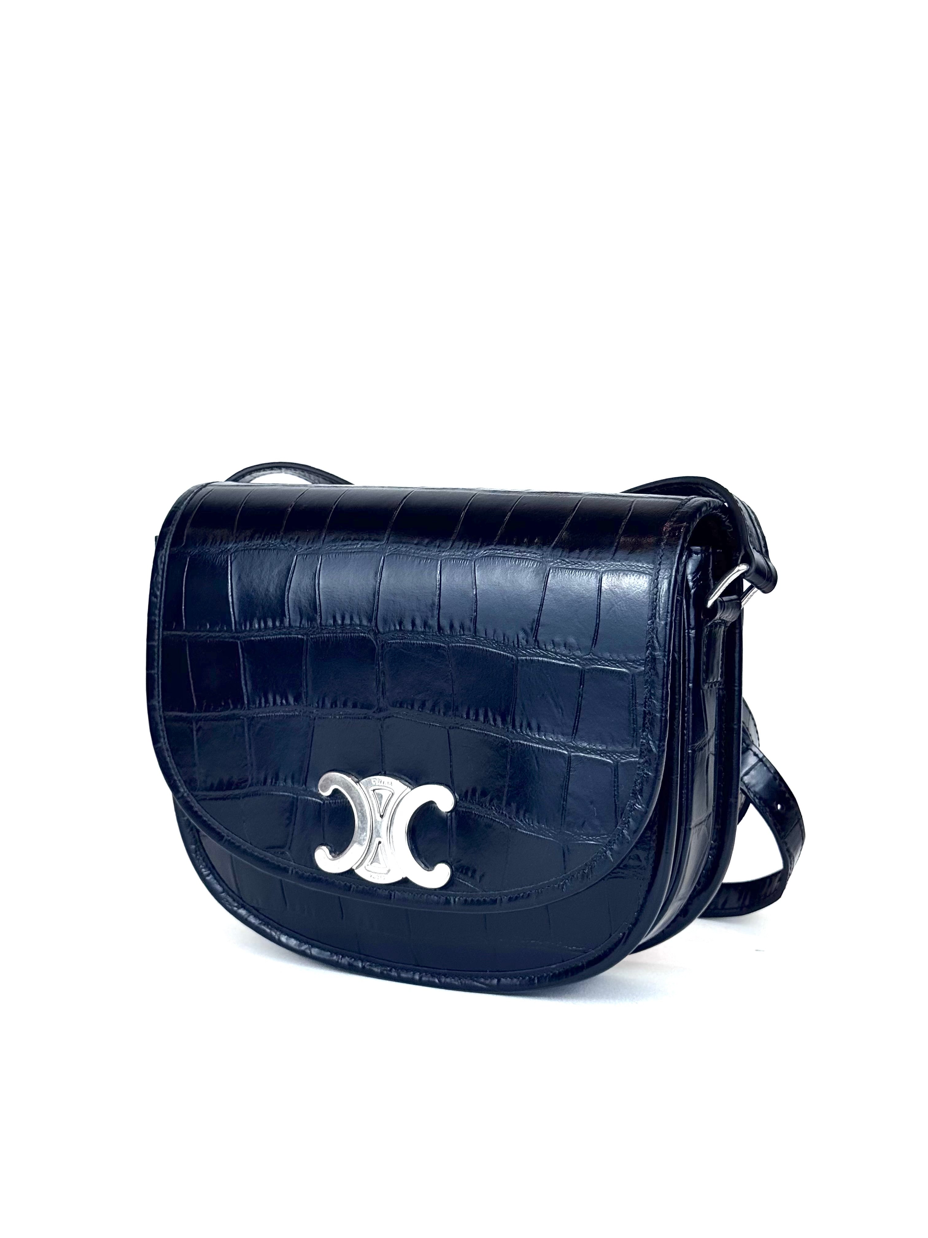 Celine Medium Besace Triomphe Crossbody Bag