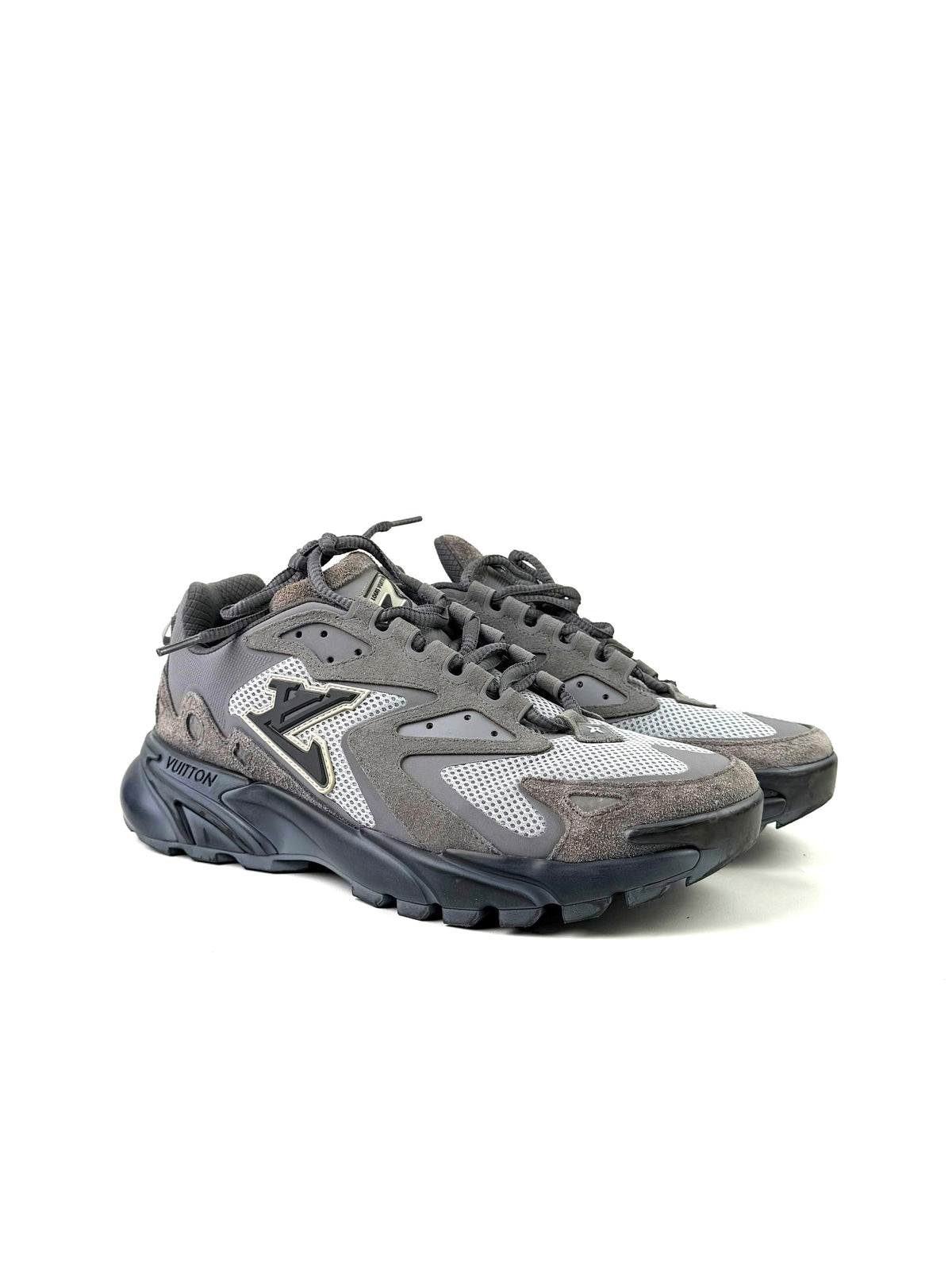 Louis Vuitton Tatic Grey Sneakers