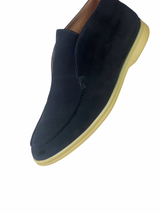 Loro Piana Open Walk Suede Slip On 6