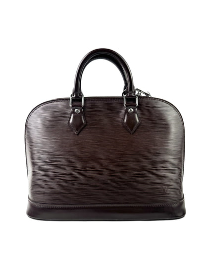 Louis Vuitton Alma MM Epi Leather Bag
