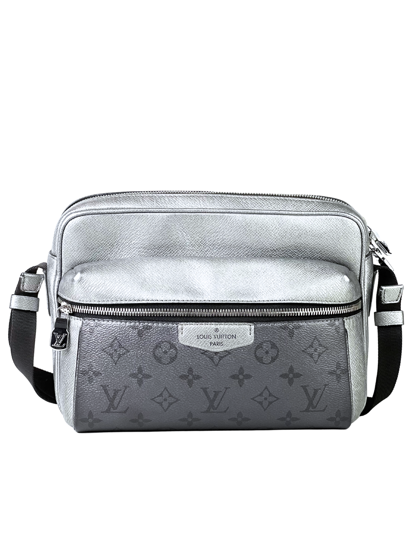 Louis Vuitton Monogram Grey Outdoor Messenger Bag