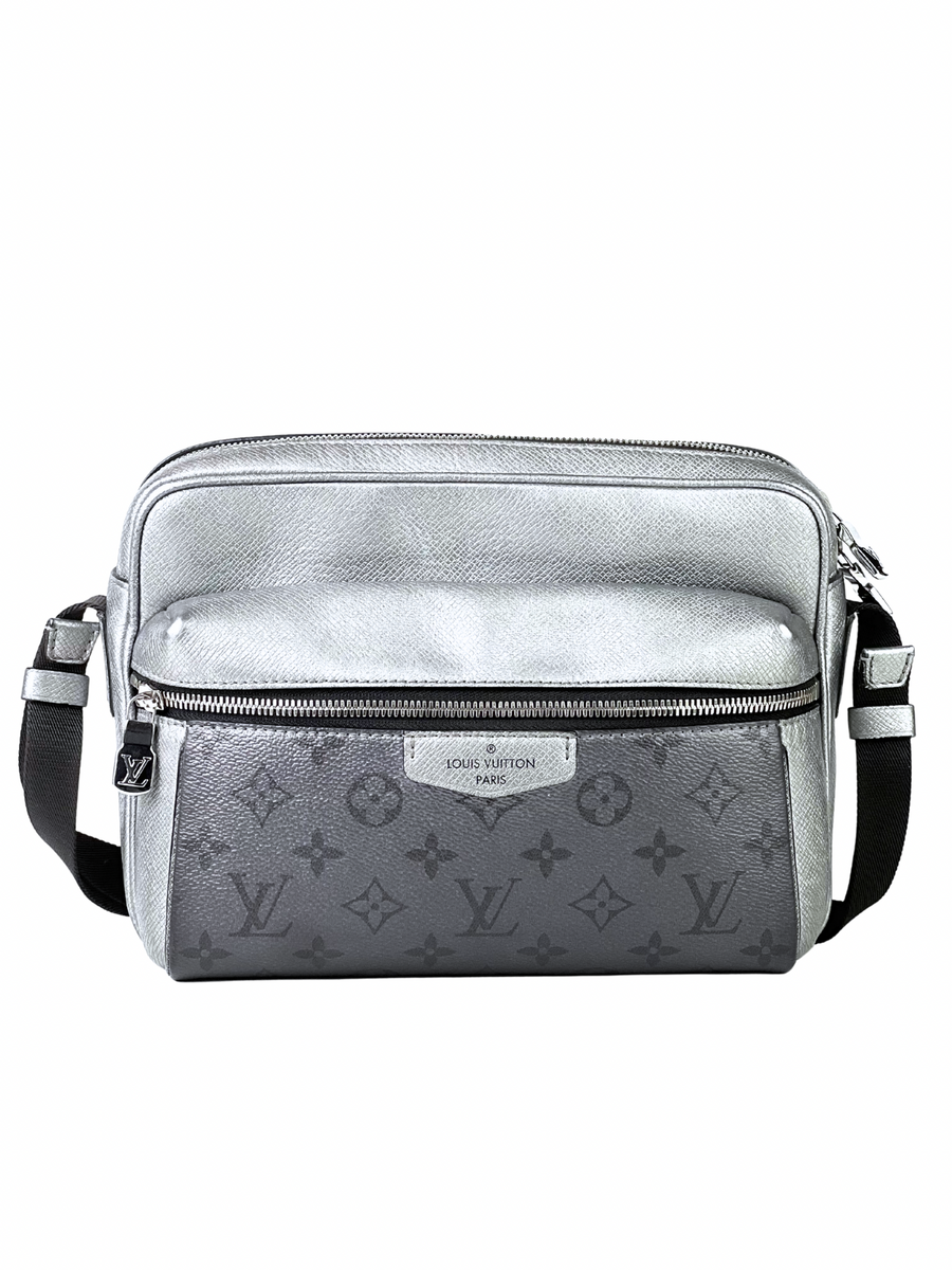 Louis Vuitton Monogram Grey Outdoor Messenger Bag