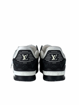 Louis Vuitton Trainer Monogram Denim Black Sneakers 4
