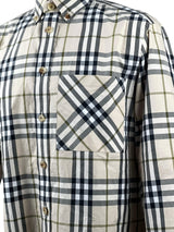 Burberry Nova Check Navy Long Shirt 4