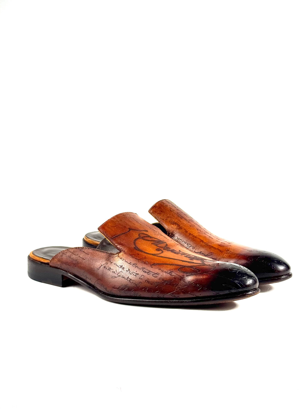 Berluti Chyrus Scritto Brown Sandals – Luxeclass