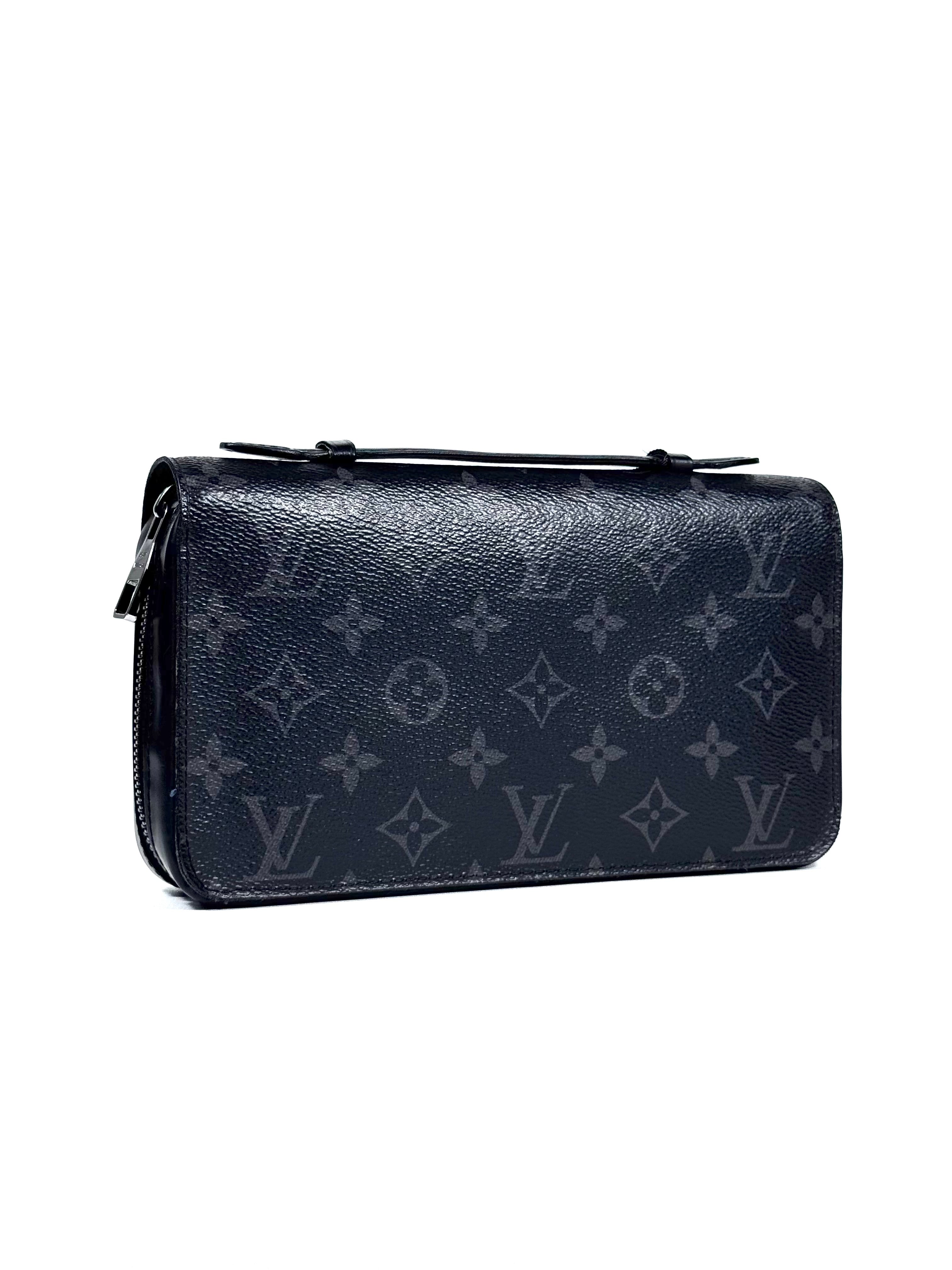 Louis Vuitton Eclipse Monogram Zippy Travel Wallet