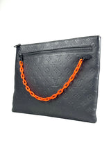 Louis Vuitton Virgil Abloh Monogram Taurillon A4 Clutch 2