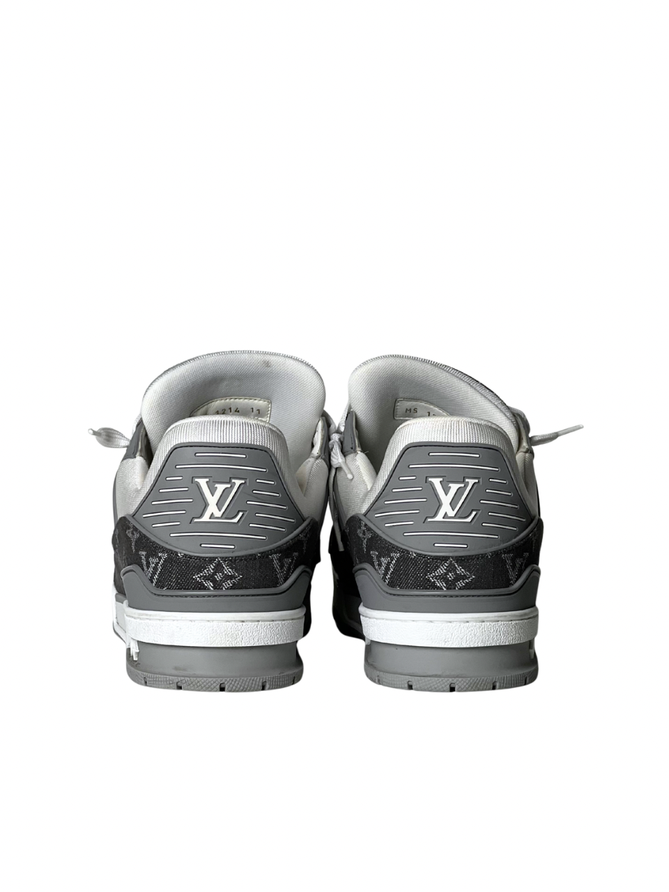Louis Vuitton Trainer Monogram Denim Grey Sneakers
