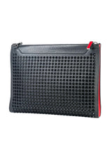 Christian Louboutin Skypouch Calf Leather Spike Black Slingbag 3