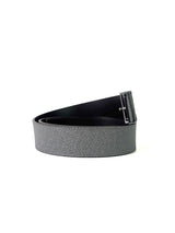 Louis Vuitton Initial Logo Taiga Grey Belt 4