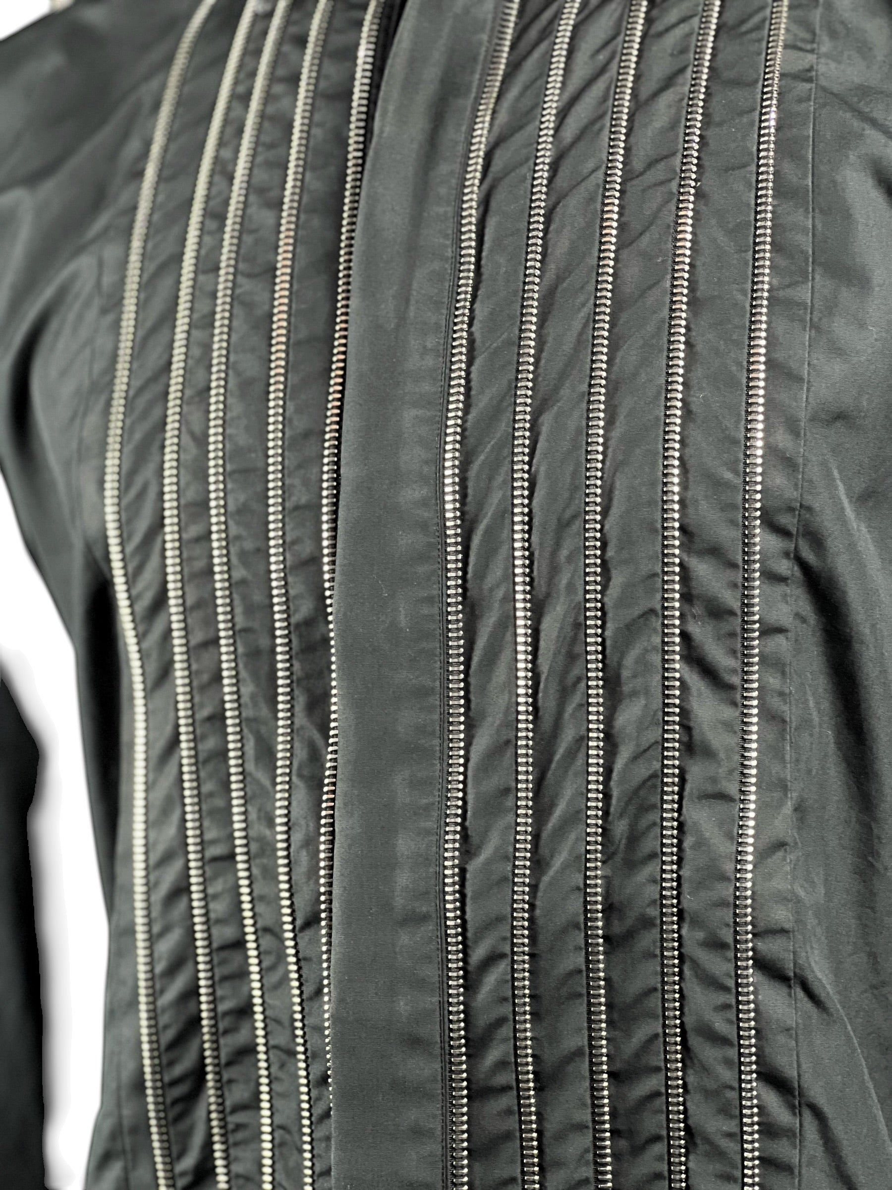 Givenchy Zipper Black LongShirt