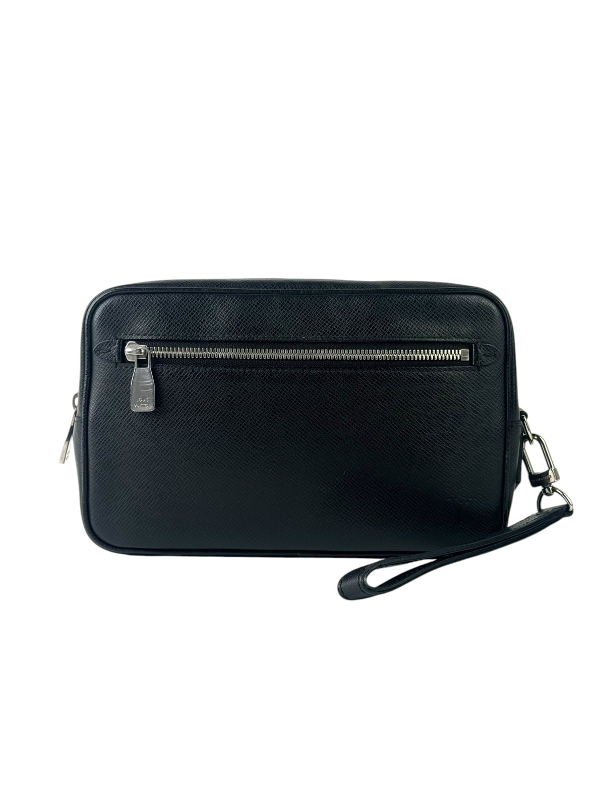 Louis Vuitton Taiga Leather Logo Kasai Clutch