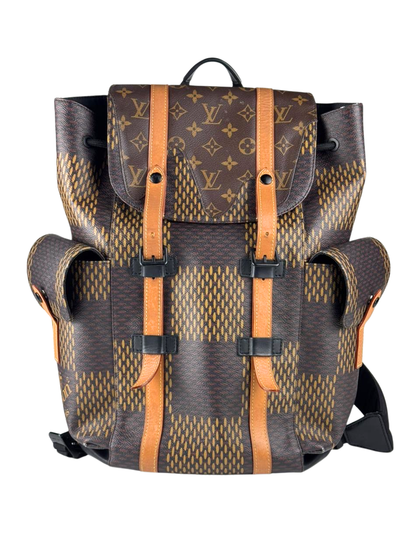 Louis Vuitton x Nigo Damier Jumbo Monogram Christopher Backpack