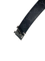 Louis Vuitton Initial Taiga Logo Monogram Belt 5