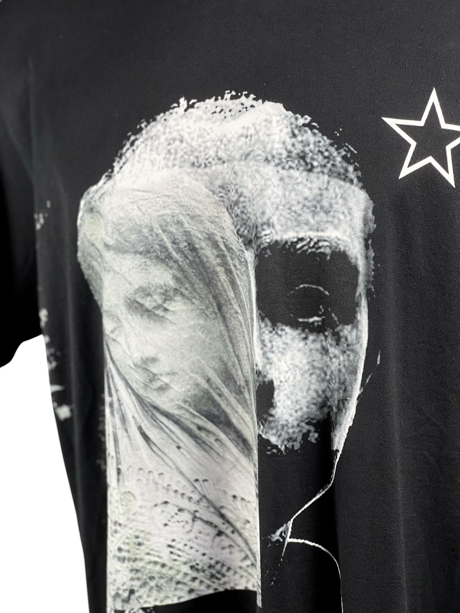 Givenchy Kanye Star Black Tee