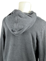 Gucci GG Distressed Logo Black Hoodie 6