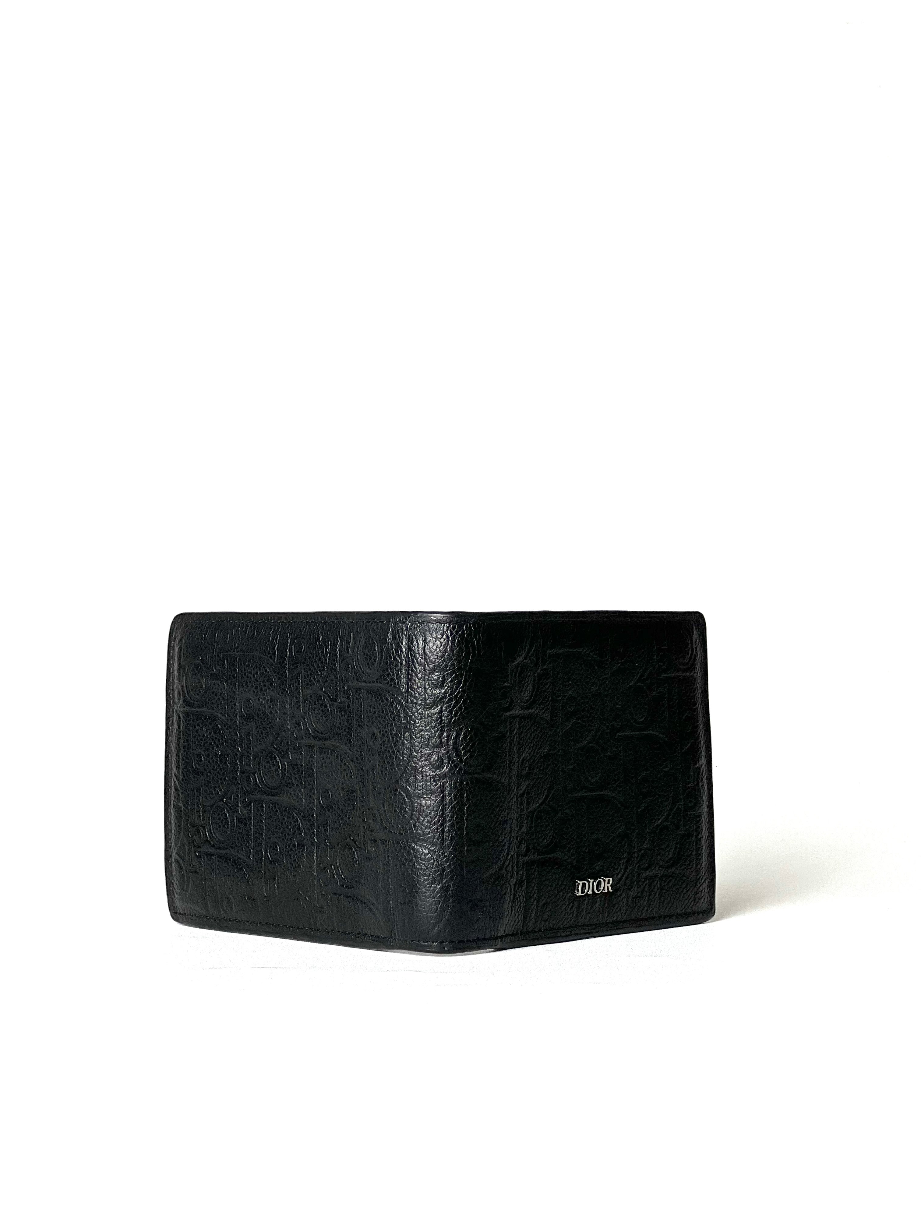 Christian Dior Oblique Gravity Black Bifold Wallet