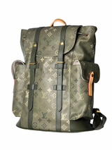 Louis Vuitton Christopher Monogram Kaki MM Backpack 2