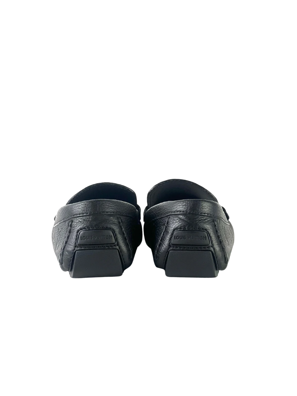 Louis Vuitton Monte Carlo Black Taurillon Leather Loafers
