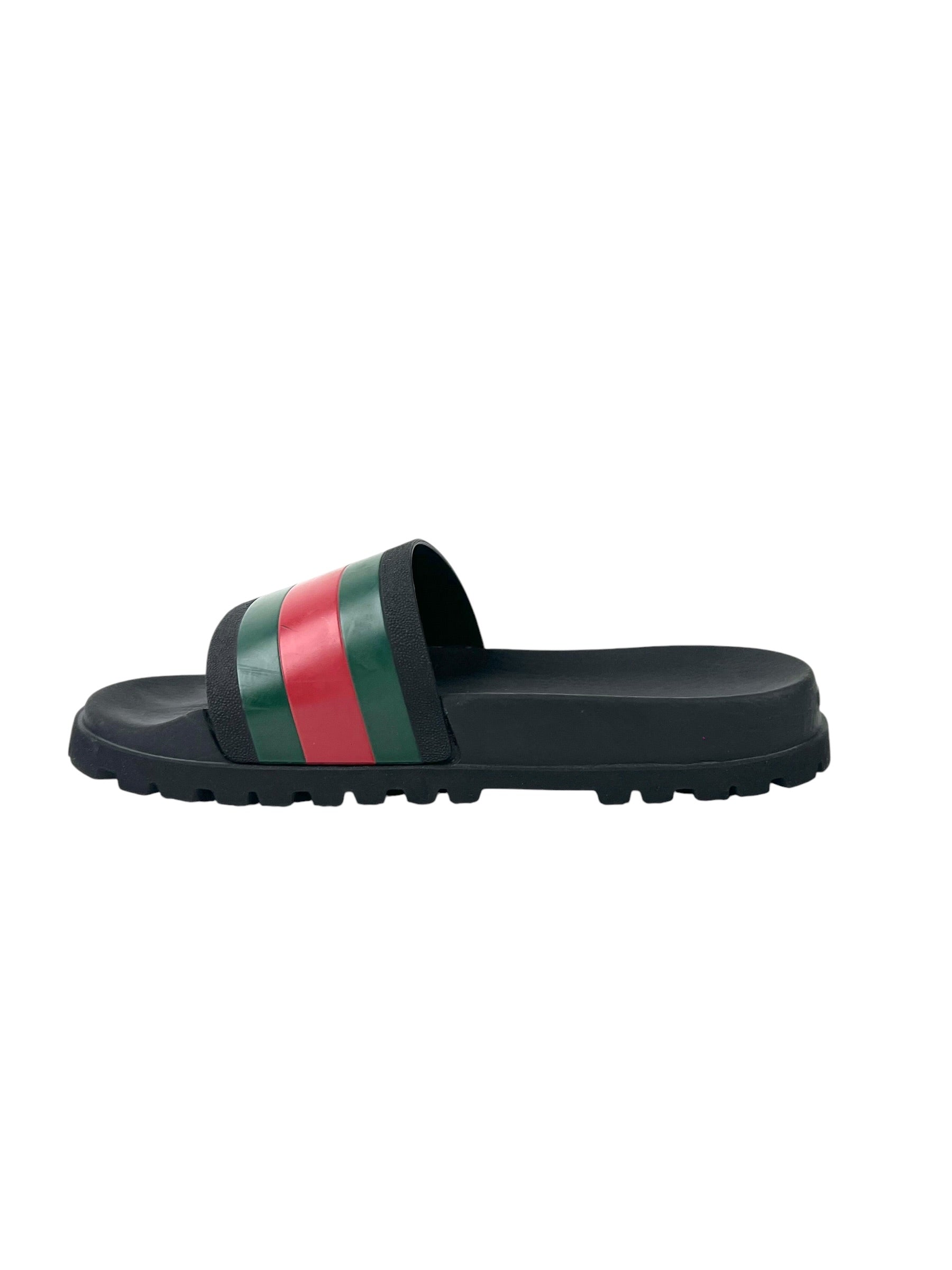 Gucci Track Rubber Black Slide