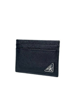 Prada Triangle Logo Saffiano Leather Card Holder 3