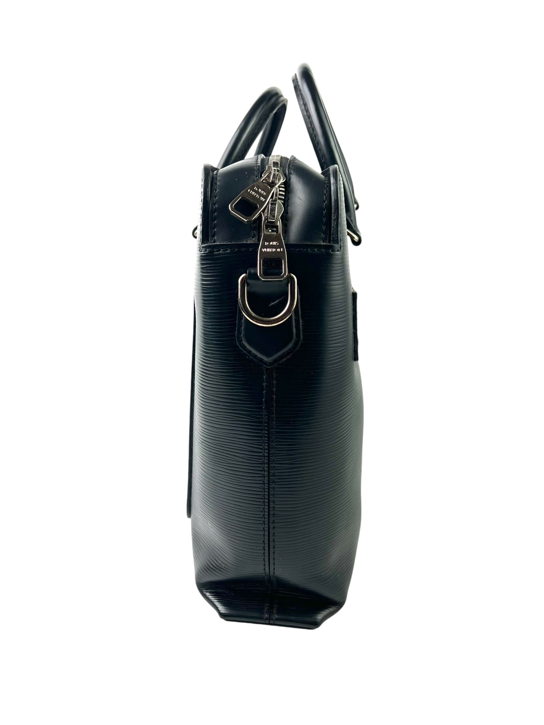 Louis Vuitton Epi Leather Black Jour Briefcase Bag