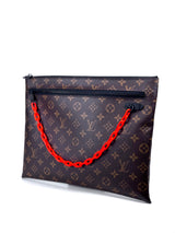 Louis Vuitton x Virgil Abloh Monogram Maccasar Clutch 2