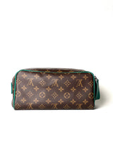 Louis Vuitton Monogram Macassar Green Toiletry Dopp Kit 5