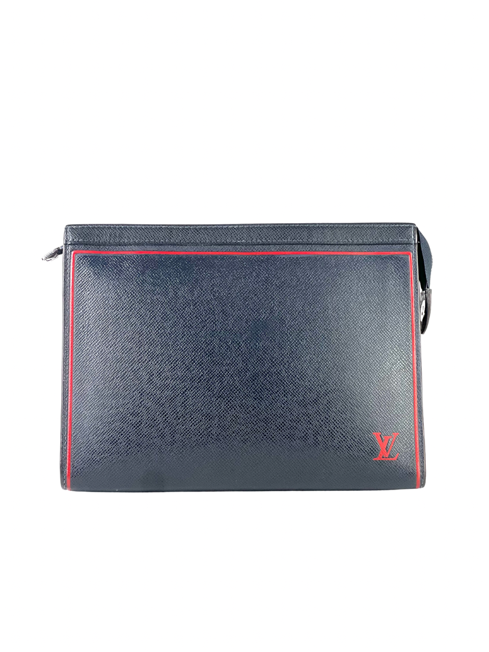 Louis Vuitton Taiga Leather Red Line Pochette Voyage