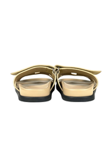 Hermès Chypre Suede Brown Sandals 4