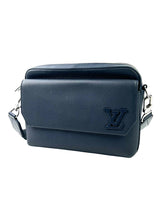 Louis Vuitton Aerogram Takeoff Blue Marine Messenger Bag 3