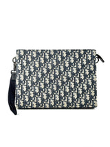 Christian Dior Oblique Jacquard A5 Triangle Pouch 1