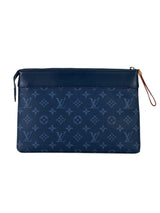 Louis Vuitton Monogram Blue Souple Pochette 6