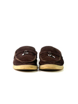 Loro Piana Summer Charms Suede Brown Slip-On 2