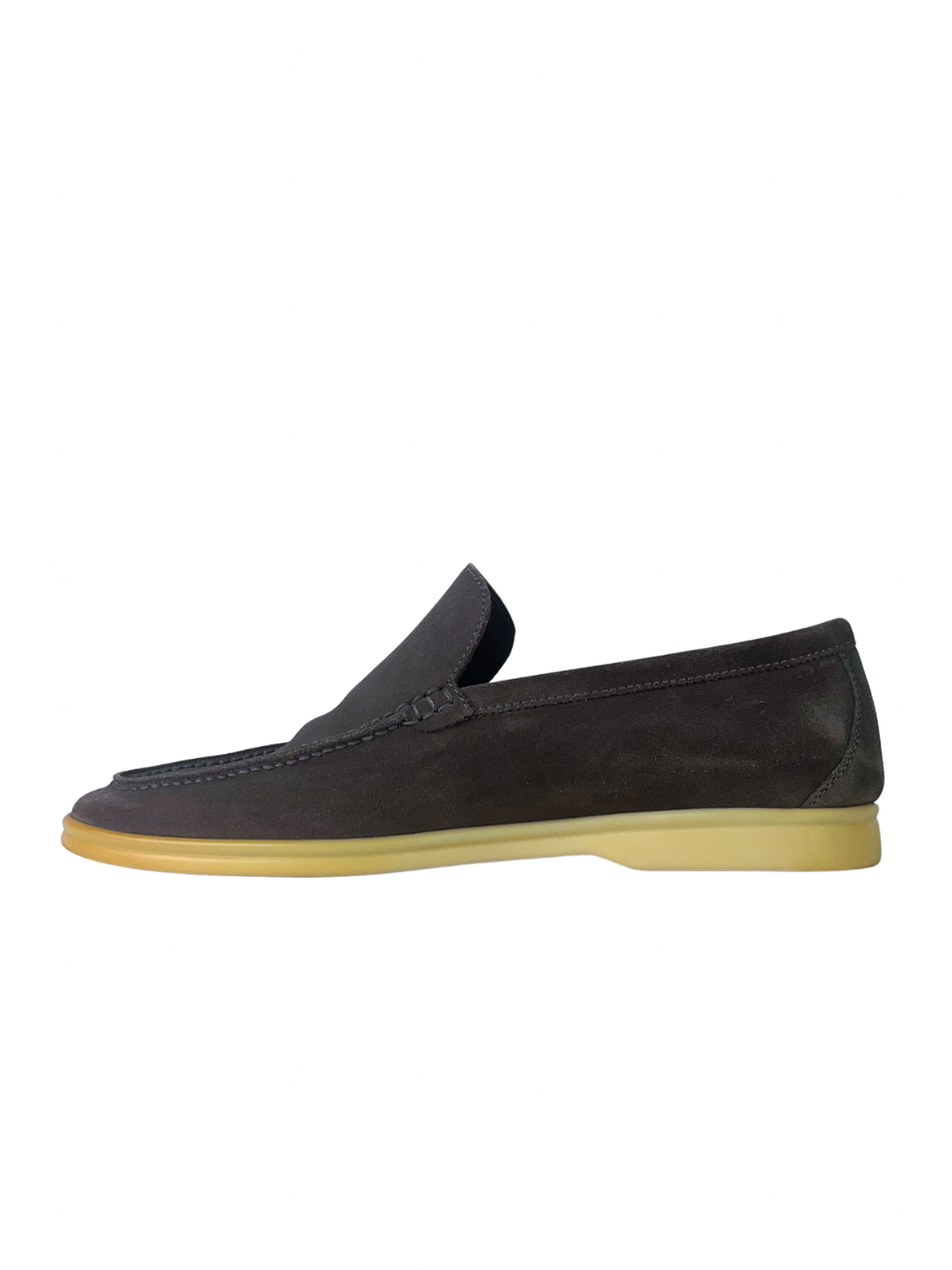 Loro Piana Suede Brown Summerwalk Slip On