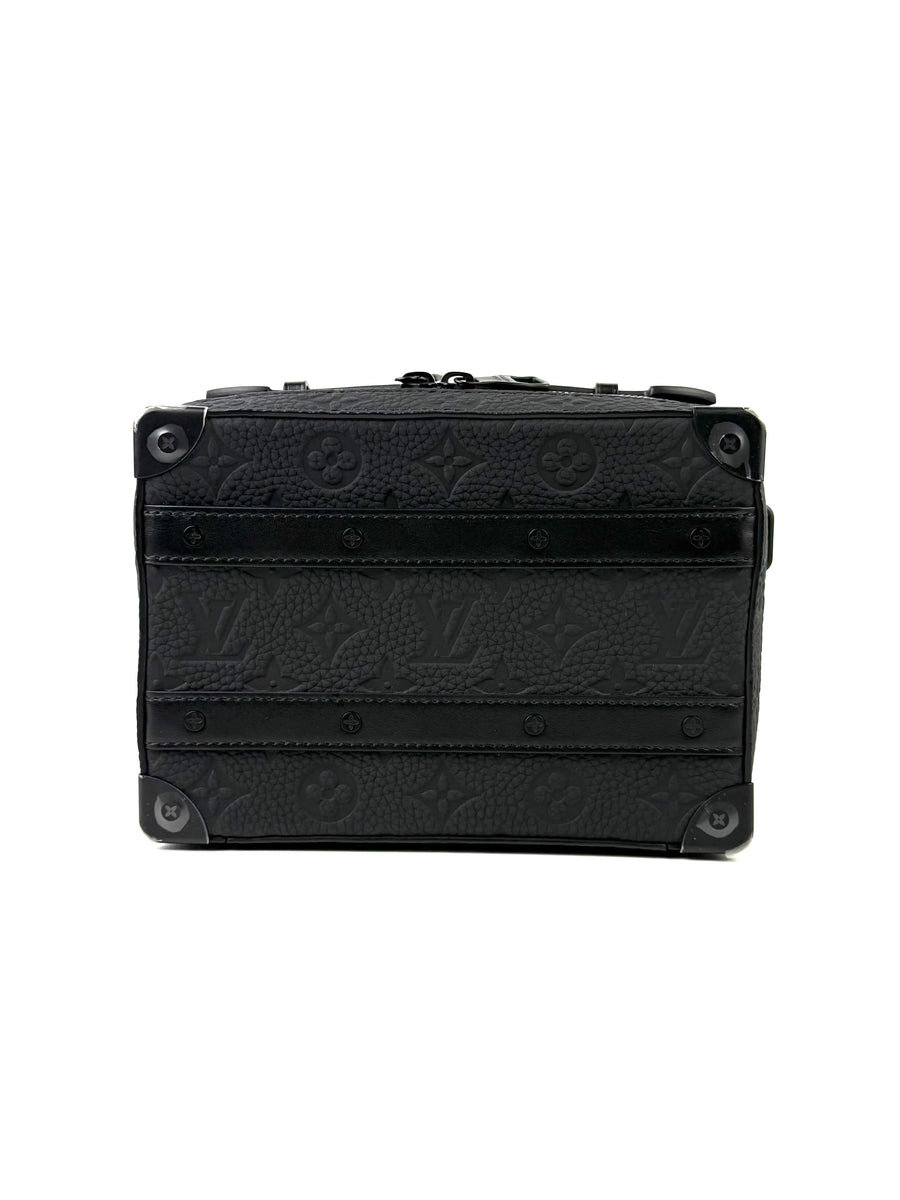 Louis Vuitton Monogram Taurillon Top Handle Trunk Messenger Bag