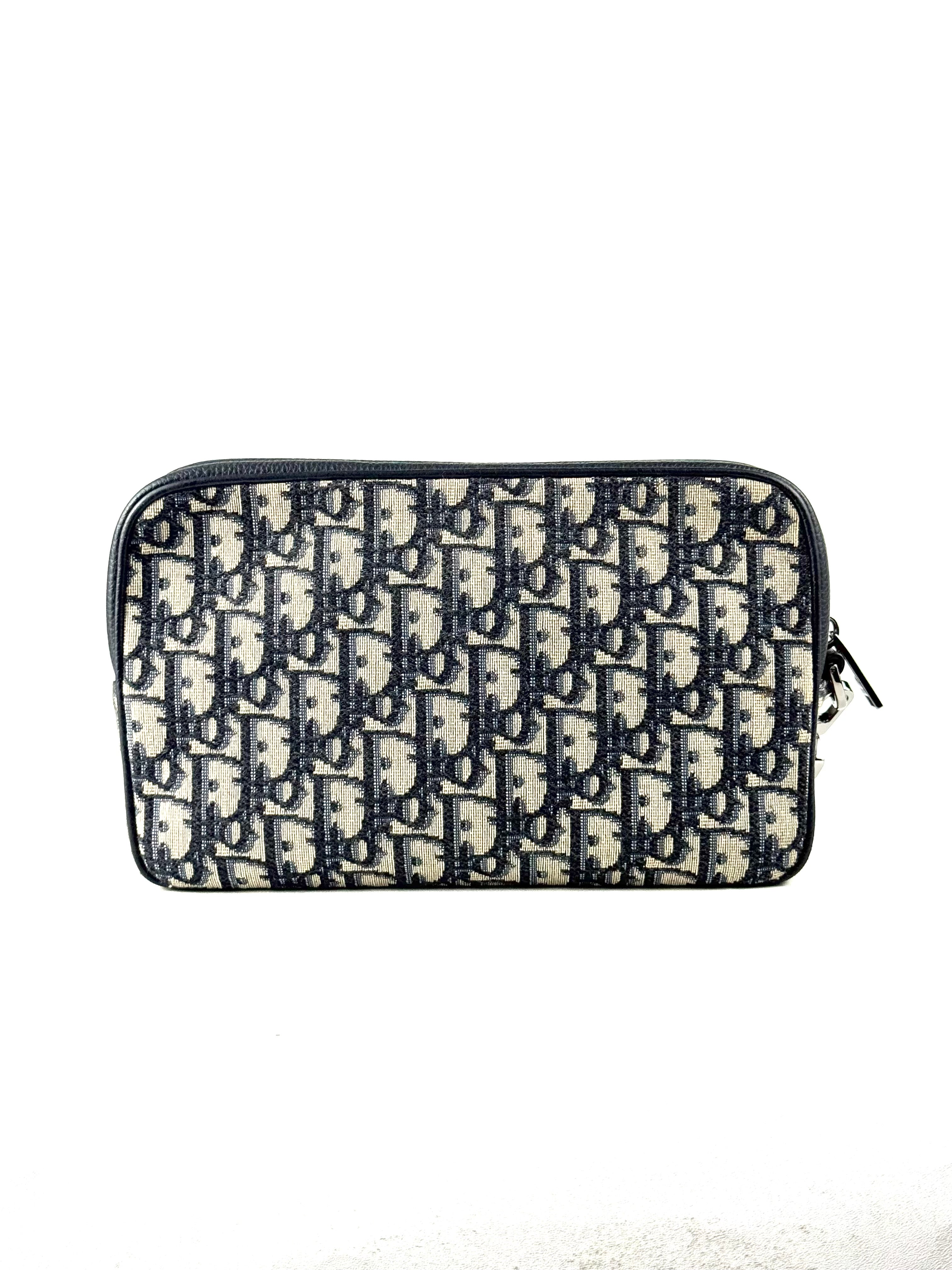 Christian Dior Oblique Jacquard Toiletry Pouch