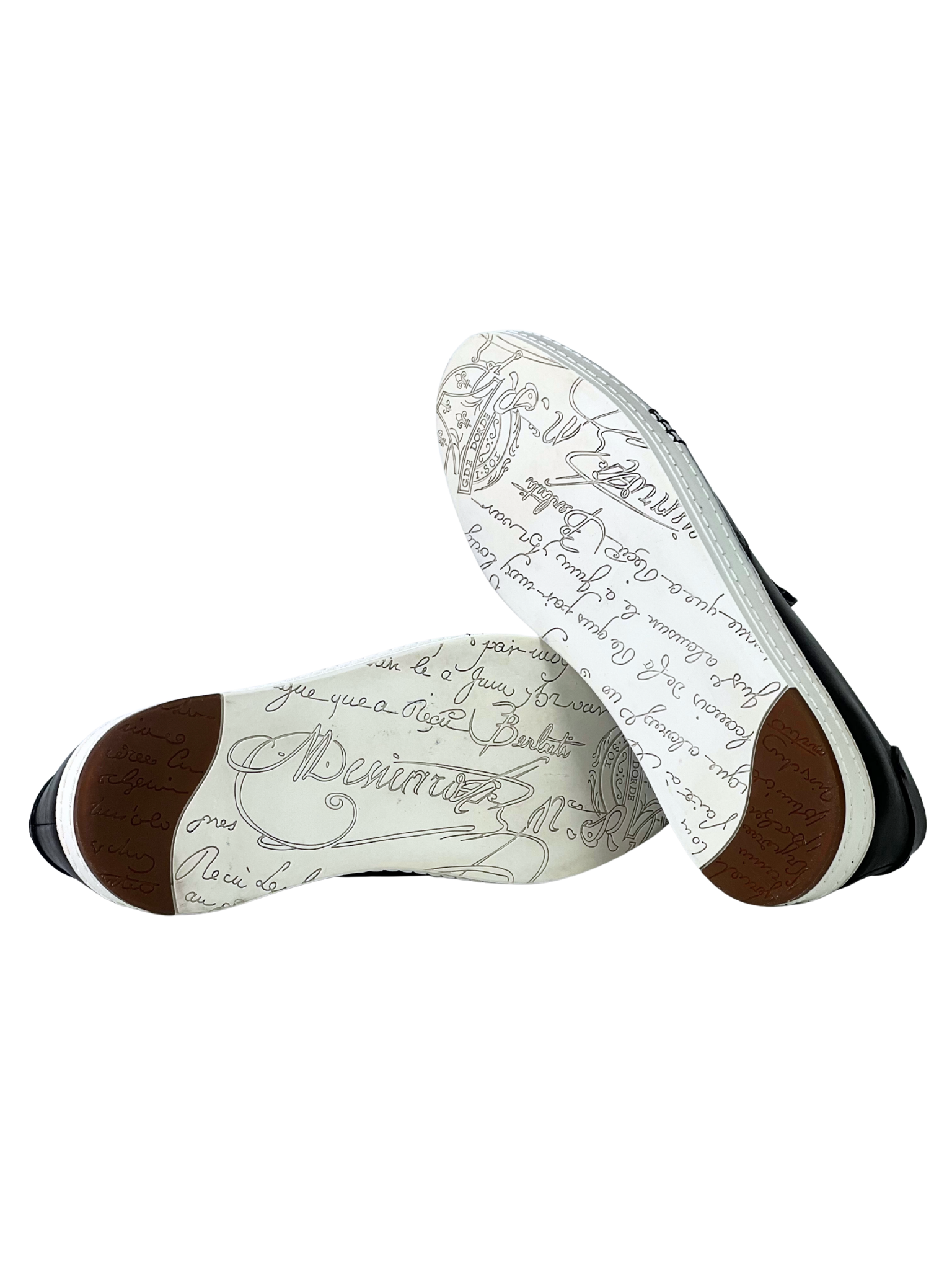 Berluti Scritto Playtime Black Slip-On