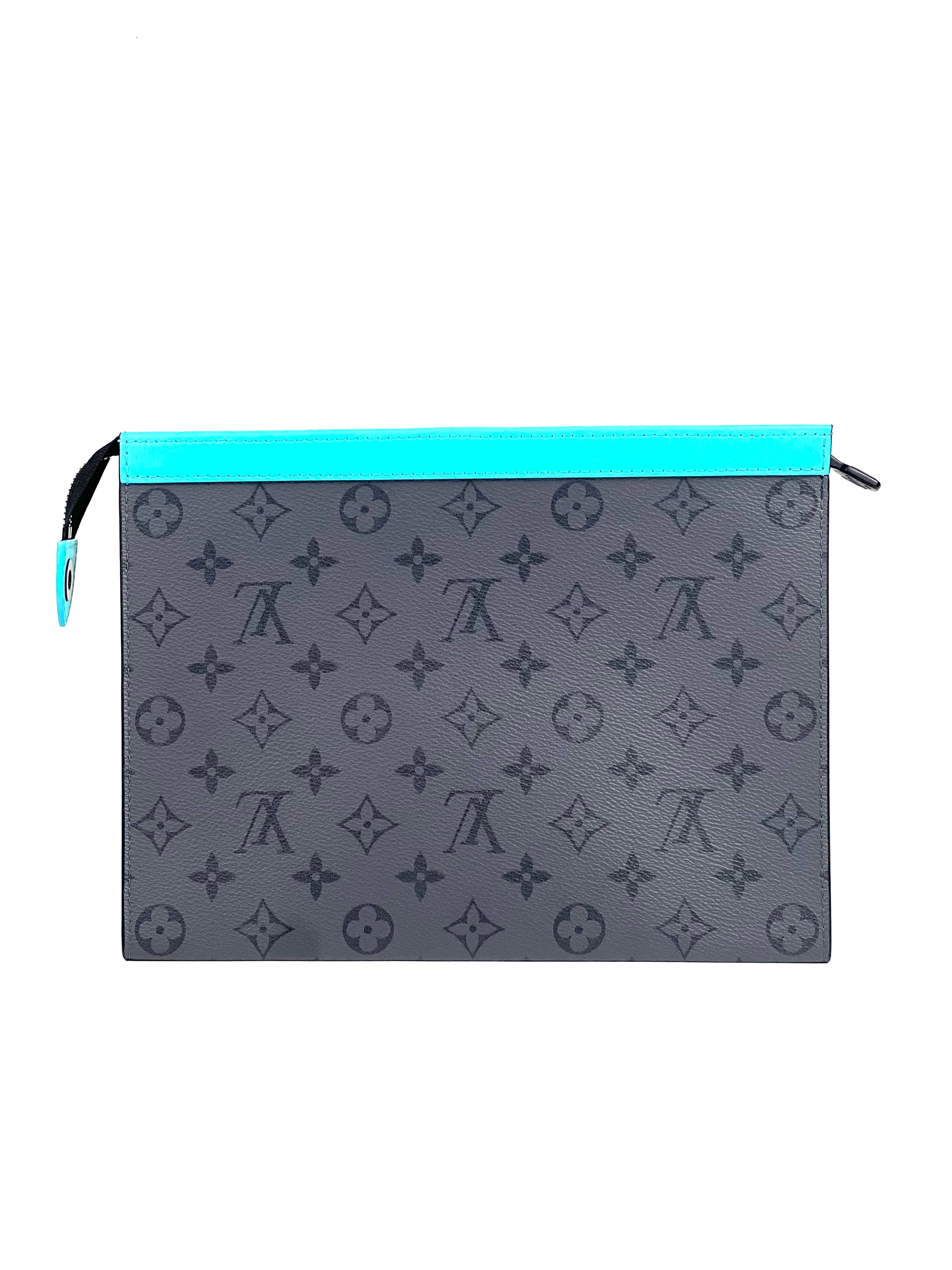 Louis Vuitton Reverse Monogram Blue Pochette Voyage