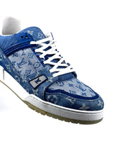 Louis Vuitton Trainer Denim Monogram Sneakers 6