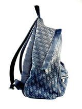 Christian Dior Oblique Jacquard Black Rider Backpack 4