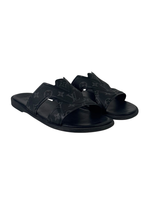 Louis Vuitton Eclipse Monogram Oasis Sandals