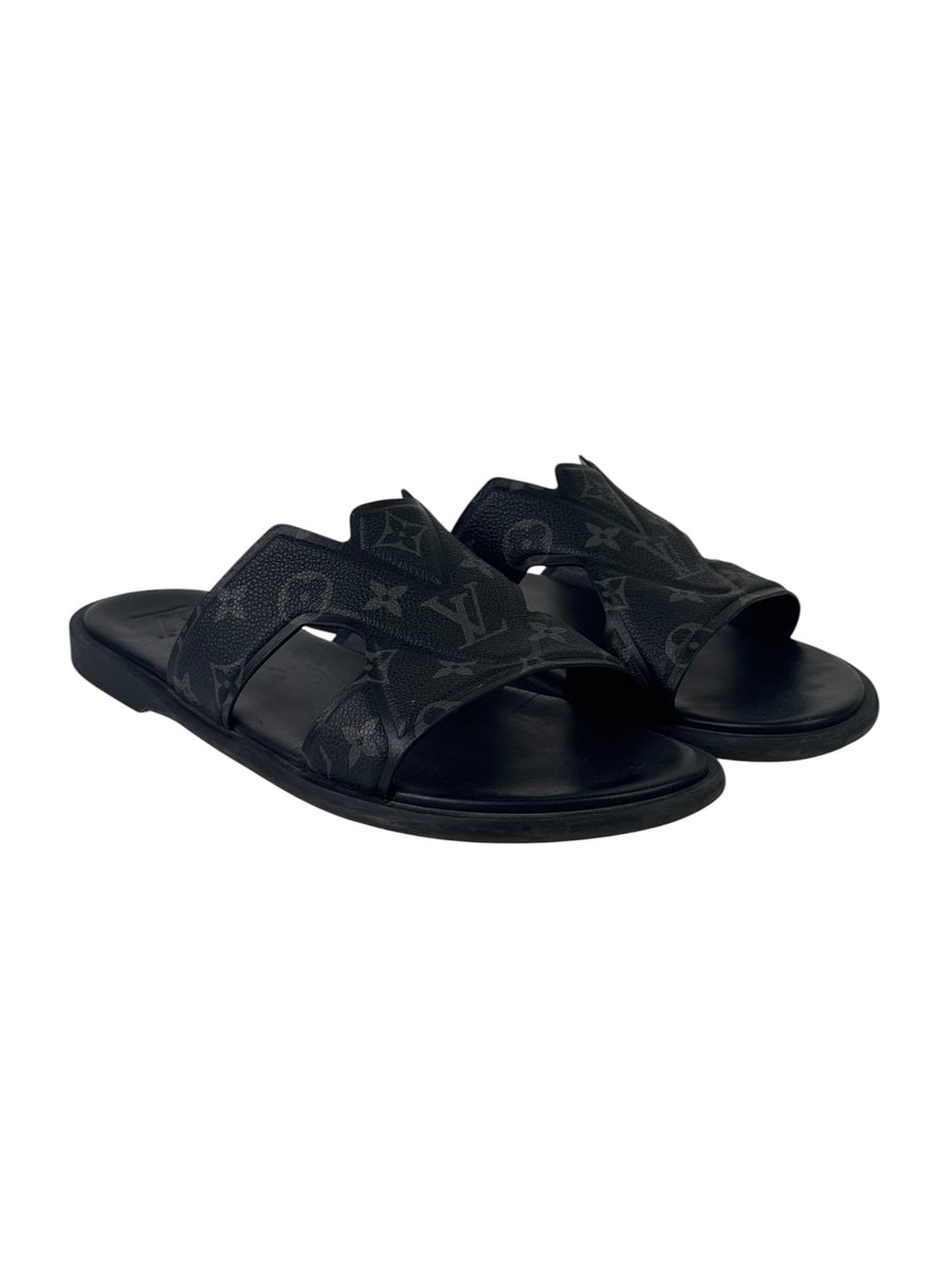 Louis Vuitton Eclipse Monogram Oasis Sandals