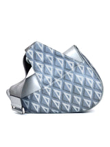Christian Dior Saddle Diamond Grey Slingbag 4