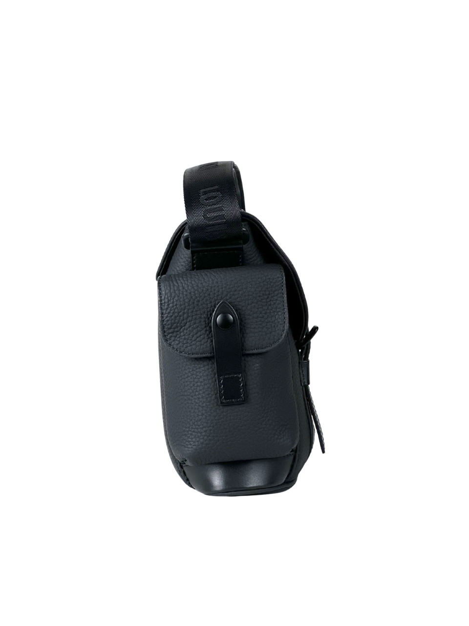 Louis Vuitton Christopher Taurillon Leather Black Messenger Bag