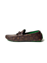 Louis Vuitton Monogram Macassar Driver Loafers 3